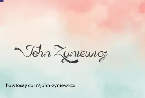 John Zyniewicz