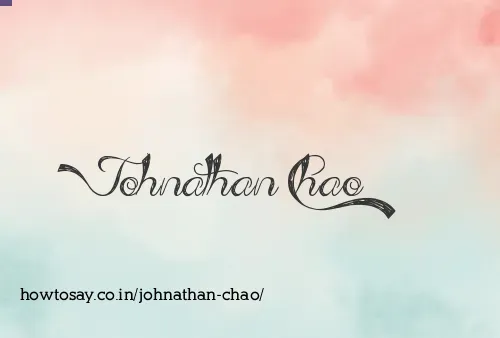 Johnathan Chao