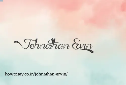 Johnathan Ervin