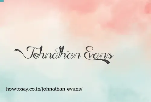 Johnathan Evans