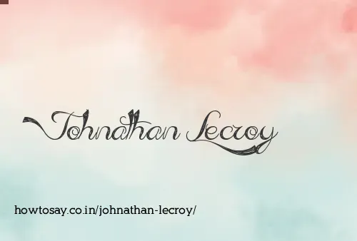 Johnathan Lecroy