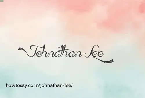 Johnathan Lee