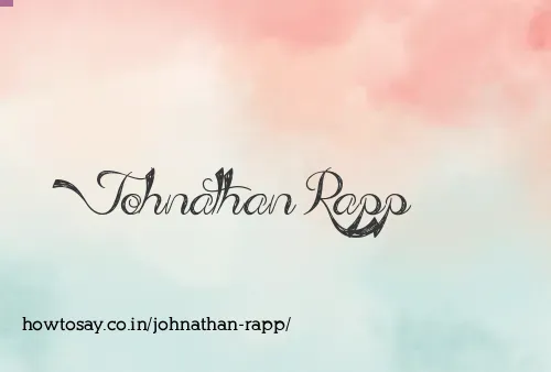 Johnathan Rapp