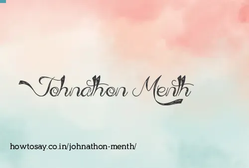 Johnathon Menth