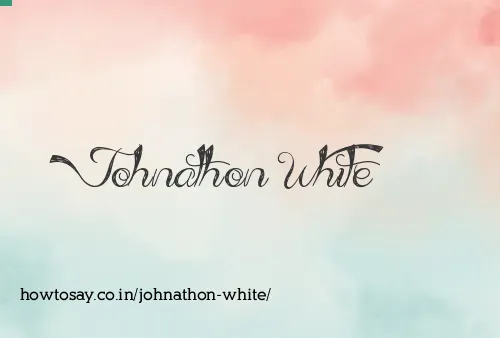 Johnathon White