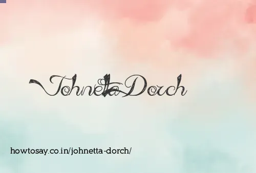 Johnetta Dorch