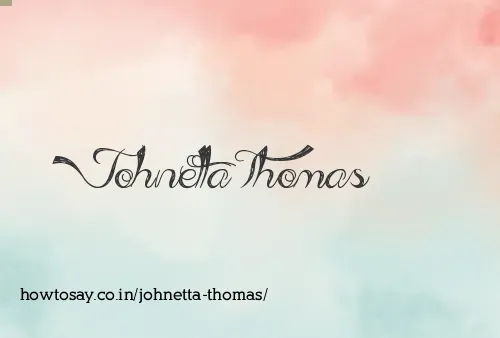 Johnetta Thomas