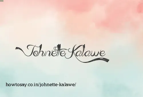 Johnette Kalawe