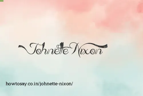 Johnette Nixon