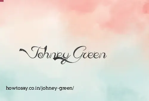 Johney Green