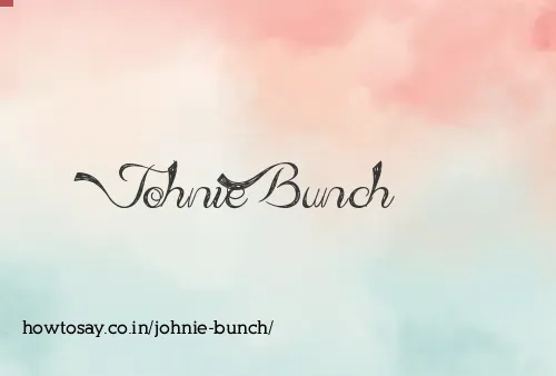 Johnie Bunch