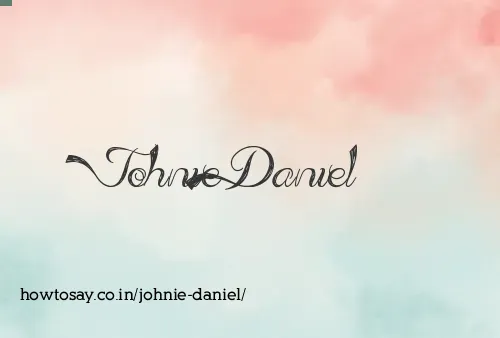 Johnie Daniel