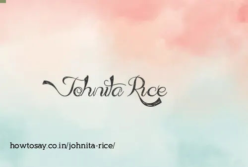 Johnita Rice