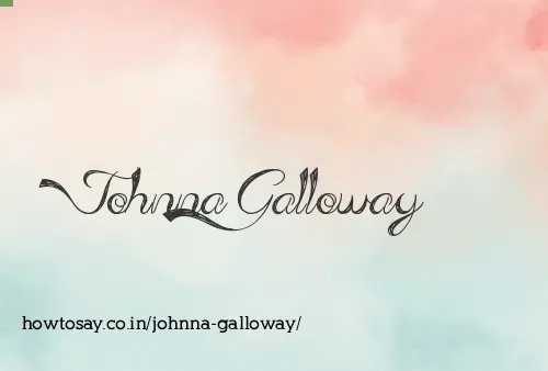 Johnna Galloway