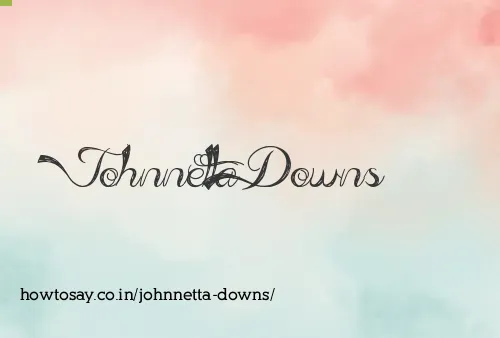 Johnnetta Downs