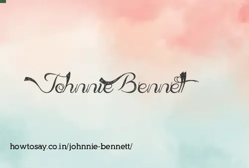 Johnnie Bennett