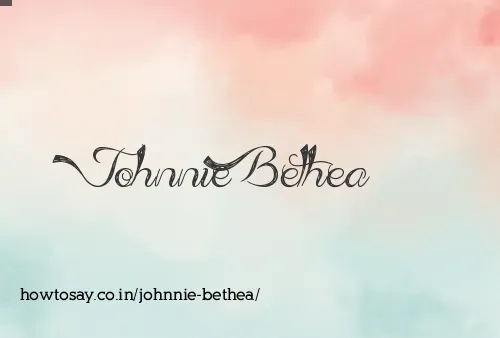 Johnnie Bethea