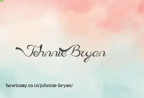 Johnnie Bryan