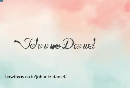 Johnnie Daniel