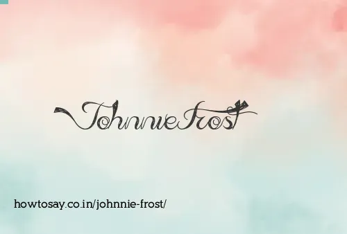 Johnnie Frost