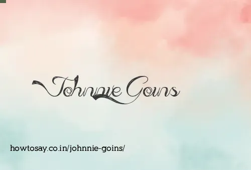 Johnnie Goins