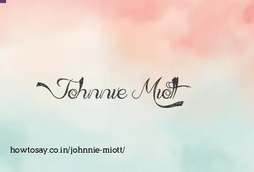 Johnnie Miott