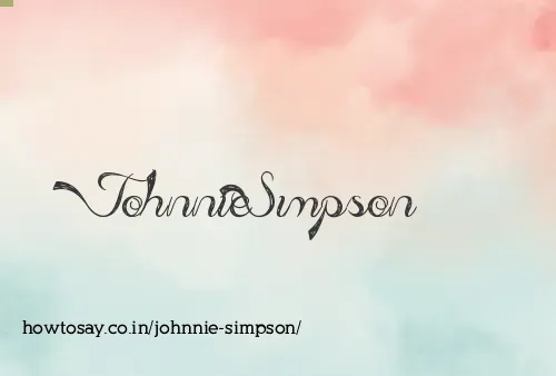 Johnnie Simpson