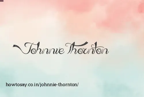 Johnnie Thornton