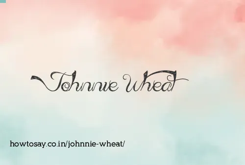 Johnnie Wheat