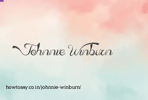 Johnnie Winburn