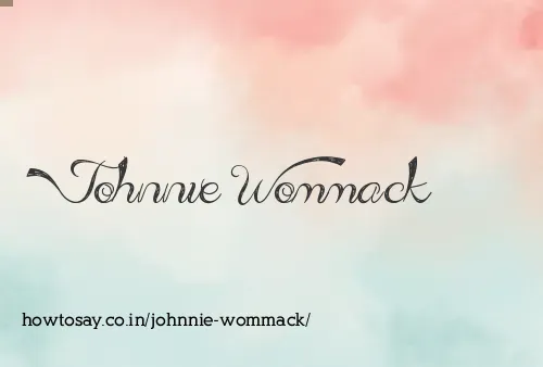 Johnnie Wommack