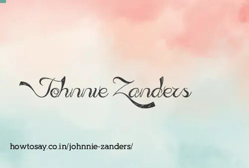 Johnnie Zanders