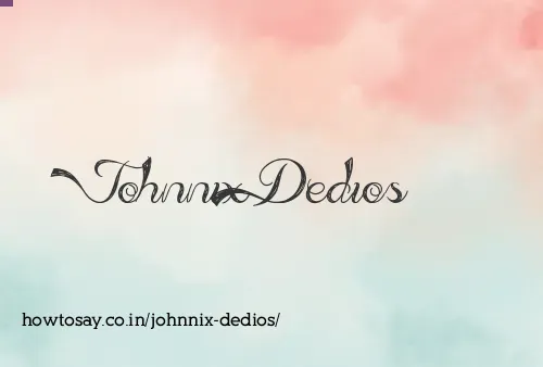 Johnnix Dedios