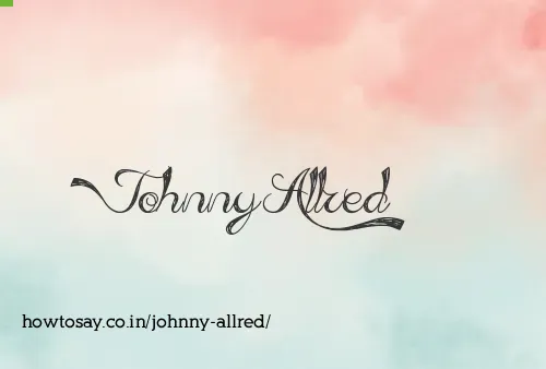 Johnny Allred