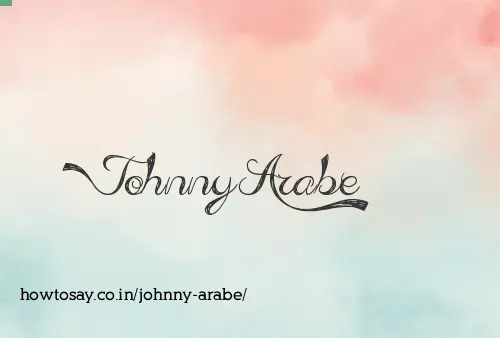 Johnny Arabe