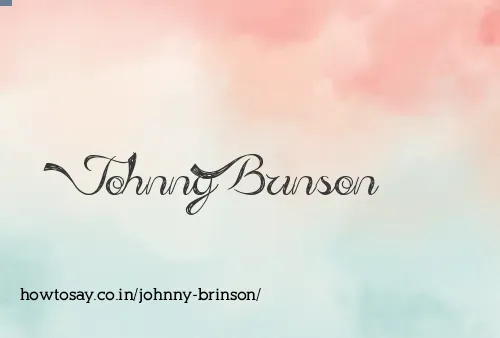 Johnny Brinson