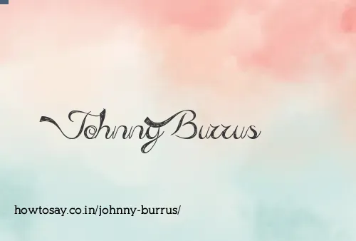 Johnny Burrus