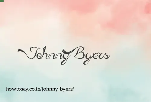Johnny Byers