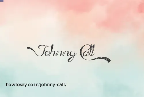 Johnny Call