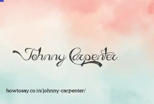 Johnny Carpenter