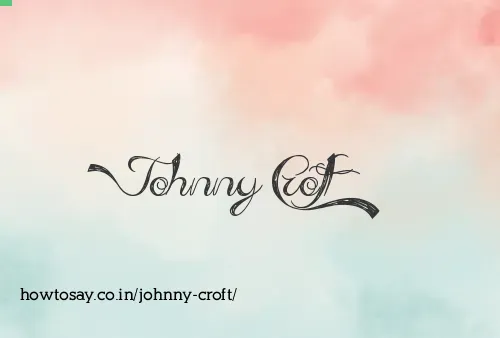 Johnny Croft