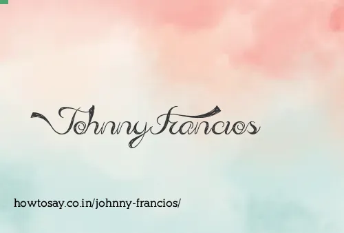 Johnny Francios
