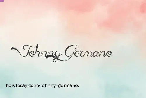 Johnny Germano