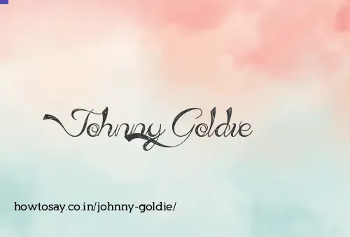 Johnny Goldie