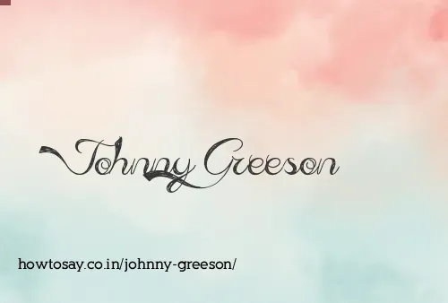 Johnny Greeson