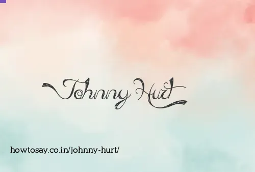 Johnny Hurt