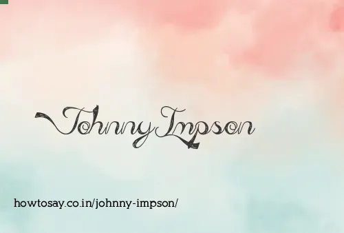 Johnny Impson
