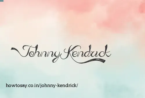 Johnny Kendrick