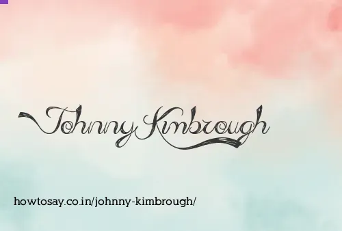 Johnny Kimbrough