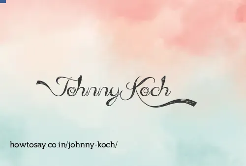 Johnny Koch